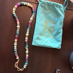 Kori Green Multifaceted Rondell Necklace